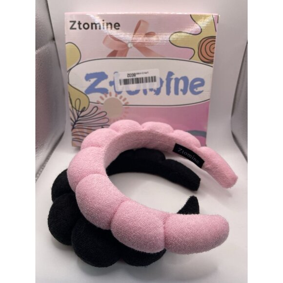 Headbands for Women Christmas Padded Fabric Hair Bands Wide Make Up Set Spa - Picture 2 of 3